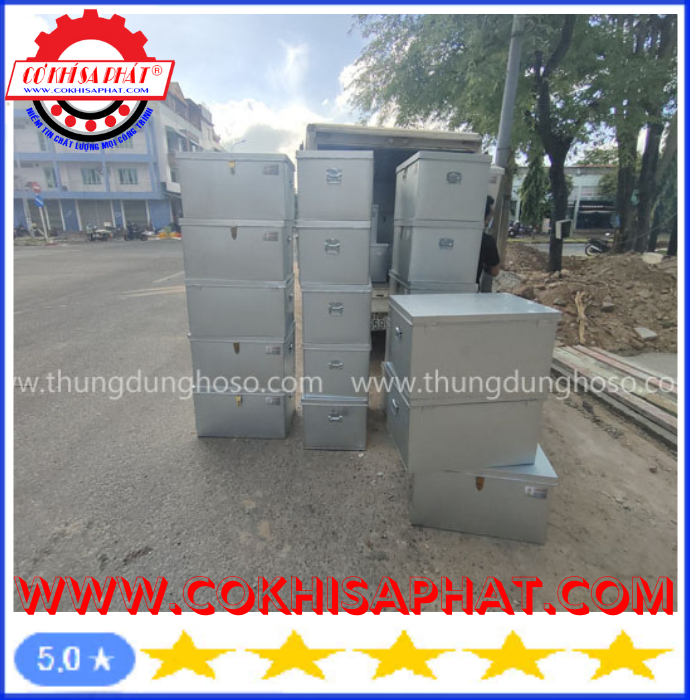 thùng tôn đựng tài liệu văn phòng